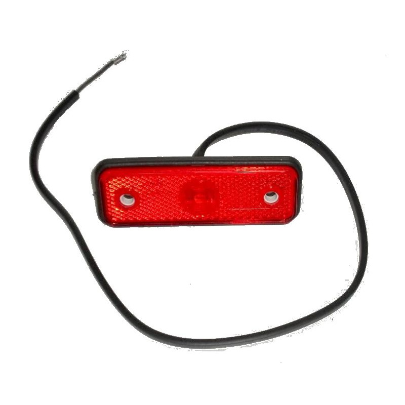 Lampa obrysowa obrysówka pozycyjna czerwona LED