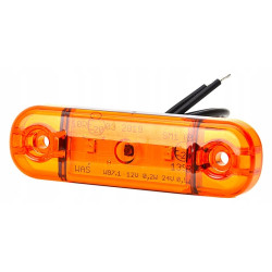 Lampa obrysowa pozycyjna pomarańczowa LED TIR laweta przyczepa