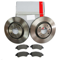 Klocki tarcze hamulcowe Peugeot 206 207 307 Partner Citroen Berlingo