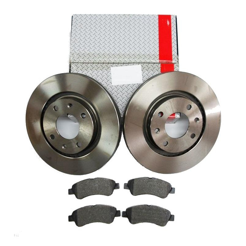 Klocki tarcze hamulcowe Peugeot 206 207 307 Partner Citroen Berlingo
