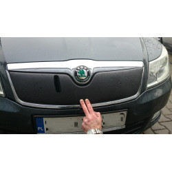 Osłona zimowa wlotu powietrza Skoda Octavia II 2004-2008 górna