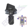 Spinka tapicerska BMW E53 E39 E30 E36 E60 E38 E90 E32 Z8 K26 10 sztuk