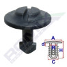 Spinka nadkola VW Passat B5 Skoda Superb Audi A3 A4 A6 A8 10sztuk