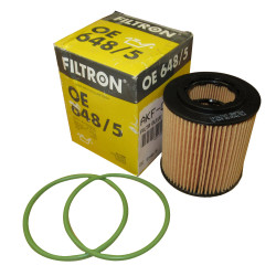 Filtr oleju Opel Astra H Vectra C Zafira B 1.9 CDTI  OE648/5
