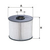 Filtr paliwa Citroen C4 C5 C8 Jumpy PE816/8