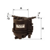 Filtr paliwa Citroen C1 C2 C3 Nemo Xsara Ford Fiesta Fusion PS974
