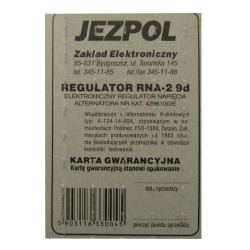 Regulator napięcia Jezpol FSO Żuk Nysa Ursus C385 Tarpan Polonez 9 diod
