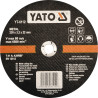 Tarcza do cięcia metalu 230x3.2x22 mm - Yato