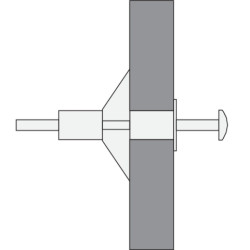 Zaciskarka do kołków MOLLY L - 175 mm