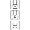 Szybkozłącze szybkozłączka gwint wewnętrzny 1/4'' Yato YT-2393