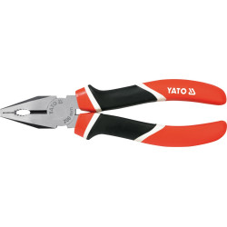 Szczypce uniwersalne, crv, 200 mm, trójkolorowe rękojeści - Yato