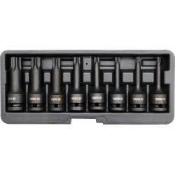 Zestaw udarowych kluczy trzpieniowych, Torx