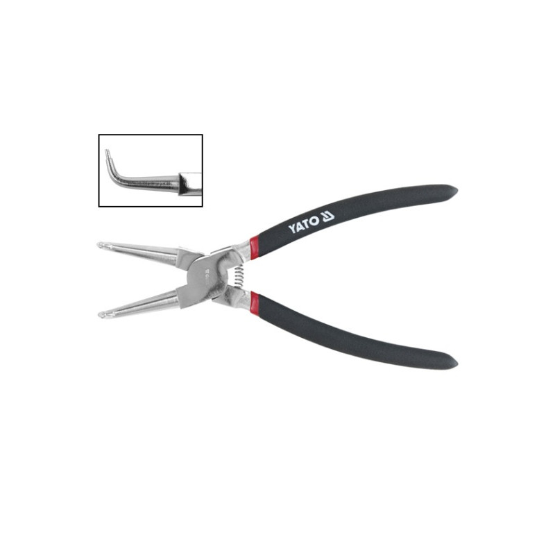 Szczypce segera, wewnętrzne wygięte 150 mm - Yato