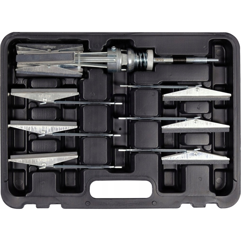 Zestaw do honowania cylindrów 7 sztuk Yato YT-05801 Zestaw do honowania cylindrów 7 sztuk Yato YT-05801