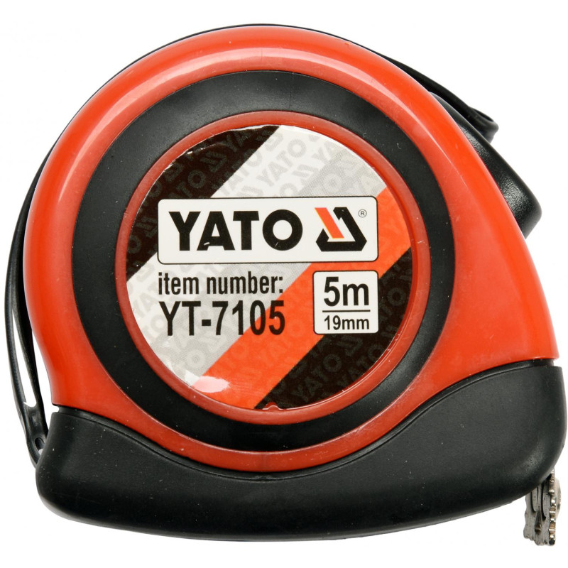 Metrówka metr mirka taśma zwijana 5mx19mm Yato Metrówka metr mirka taśma zwijana 5mx19mm Yato