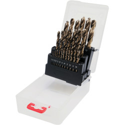 Zestaw wierteł do metalu CO-HSS 25 SZT. 1-13mm - Yato