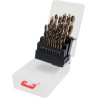 Zestaw wierteł do metalu CO-HSS 25 SZT. 1-13mm - Yato