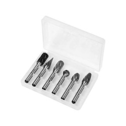Frezy trzpieniowe do metalu 6 sztuk premium YT-61729