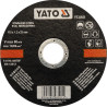 Tarcza do cięcia stali nierdzewnej 115x1.0x22 mm - Yato