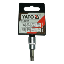 Klucz trzpieniowy TORX 1/4" T40 L37MM - Yato