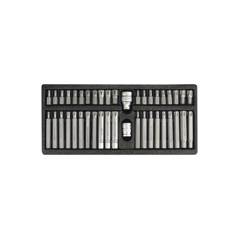 Końcówki wkrętakowe ribe torx security 42 sztuki Końcówki wkrętakowe ribe torx security 42 sztuki