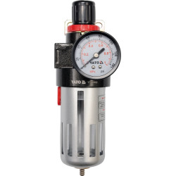 Reduktor z filtrem i manometrem 1/2'' - Yato