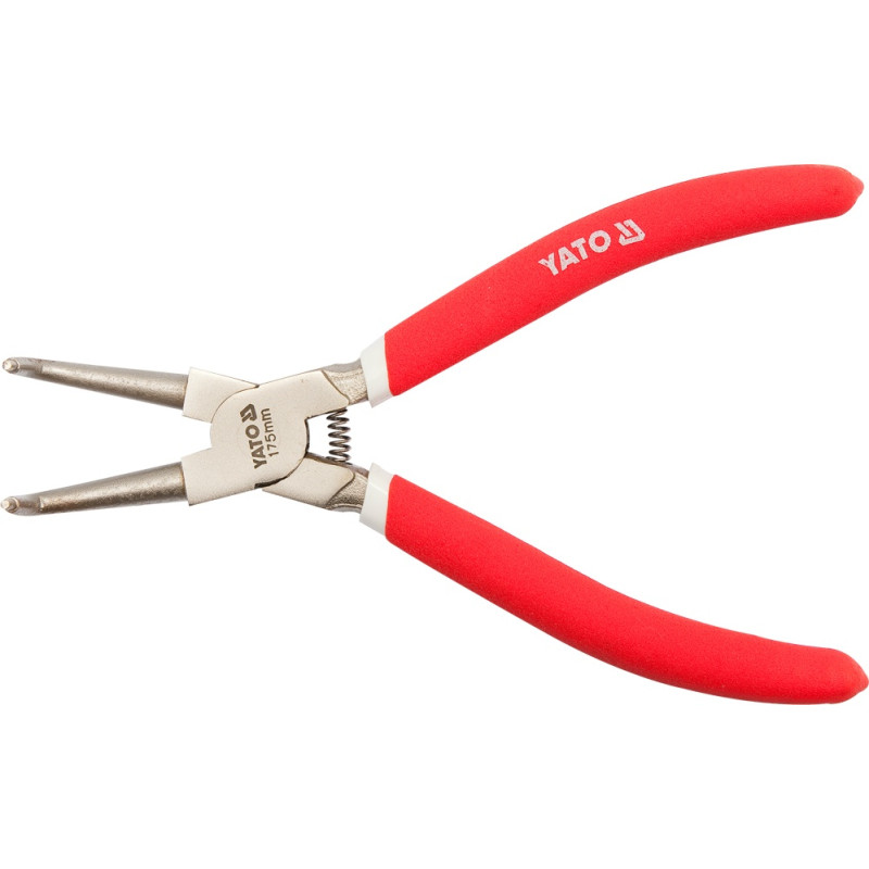 Szczypce segera wewnętrzne, wygięte 225 mm - Yato