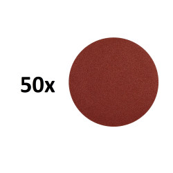 Krążki ścierne z rzepem 125mm granulacja 150 P150 50 sztuk
