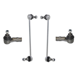 2x Łącznik łączniki stabilizatora + końcówki przód Ford Focus Mk1 I