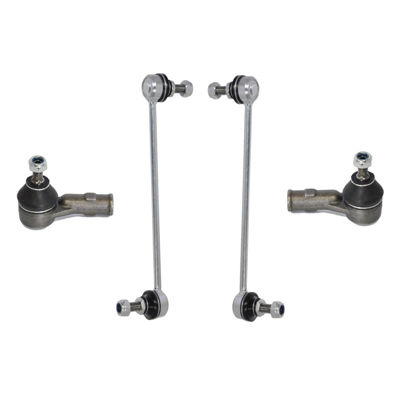 2x Łącznik łączniki stabilizatora + końcówki przód Ford Focus Mk1 I 2x Łącznik łączniki stabilizatora + końcówki przód Ford Focus Mk1 I