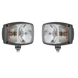 Reflektor lampa kierunkowskaz prawy + lewy koparka walec wywrotka RGV1B.52401 RGV1B.52411