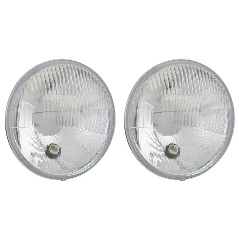 2x Reflektor lampa reflektory lampy typu H4 WESEM 12V 24V Ursus Zetor RE.16309 2x Reflektor lampa reflektory lampy typu H4 WESEM 12V 24V Ursus Zetor RE.16309