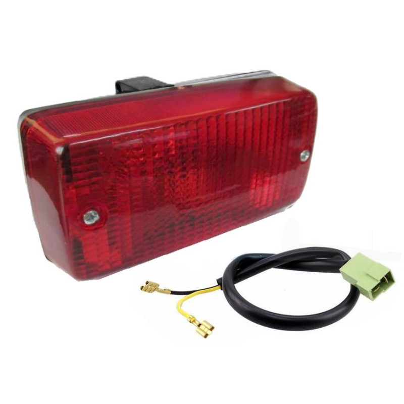 Lampa przeciwmgielna czerwona czerwony klosz Fiat FSO 125 126p przewód Lampa przeciwmgielna czerwona czerwony klosz Fiat FSO 125 126p przewód