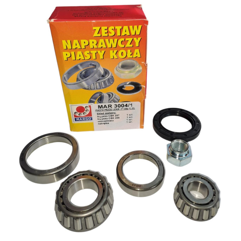 Łożysko łożyska koła przód lewe Fiat 126P FL Elegant CBK257 CBK258 Łożysko łożyska koła przód lewe Fiat 126P FL Elegant CBK257 CBK258