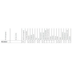 Reflektor przedni VW Bus Transporter 2 T3 1980-1991 Wesem RE.03613