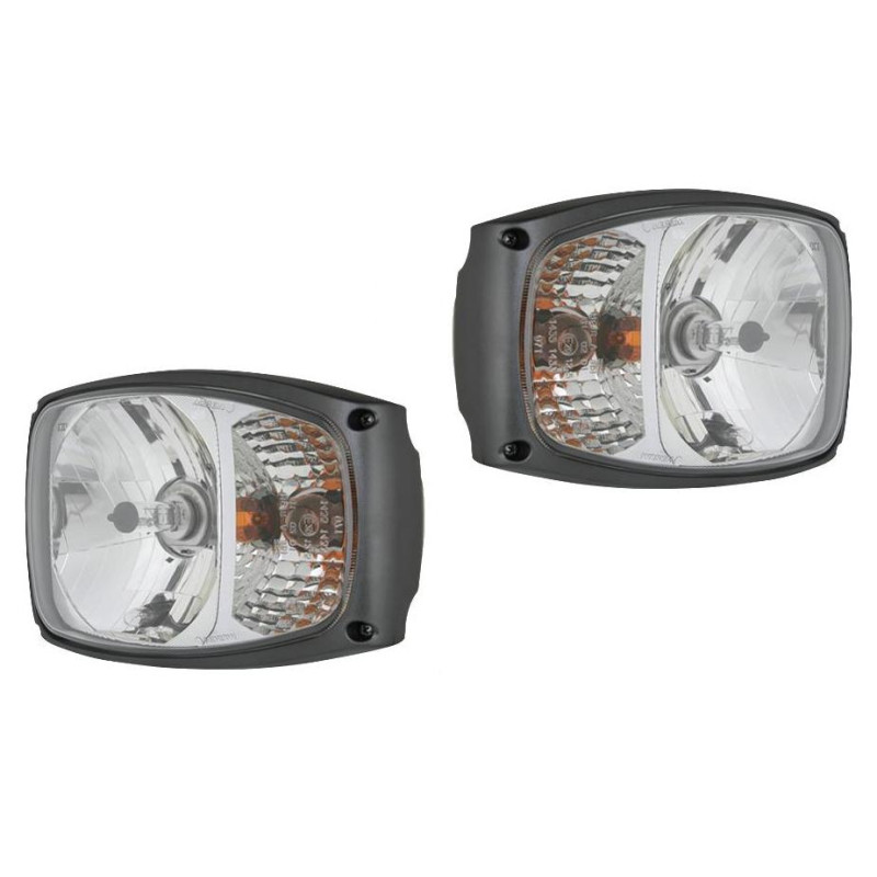 Reflektor lampa przedni prawy + lewy koparka ładowarka JCB Agri RGV1.49000 RGV1.49010