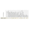 Reflektor przedni H4 prawy + lewy 245x110 przewód + złącze AMP Wesem REPR1.24204 REPR1.24205