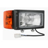 Reflektor przedni H4 prawy + lewy 245x110 przewód + złącze AMP Wesem REPR1.24204 REPR1.24205