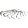 Klucze imbusowe hex, 1,5-10 mm, kpl. 10 szt