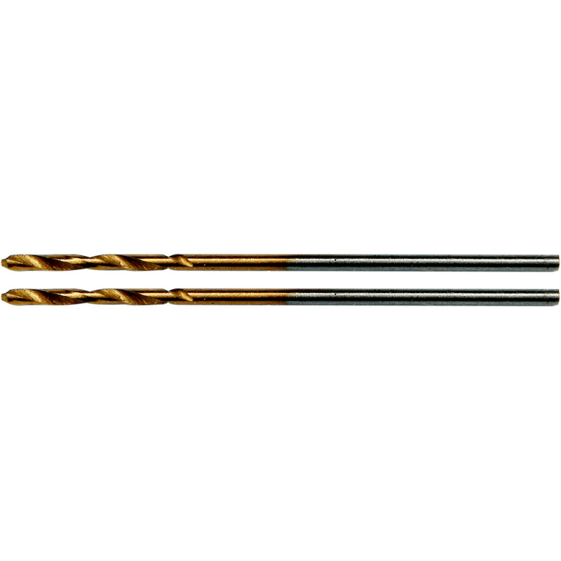 Wiertło do metalu HSS-TiN 1mm 2 szt Yato