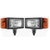 Reflektor przedni lampa H4 P+L złącze Deutsch Merlo JCB Manitou Ausa Genie Terex Eurocomach REPR1.24260 REPR1.24261