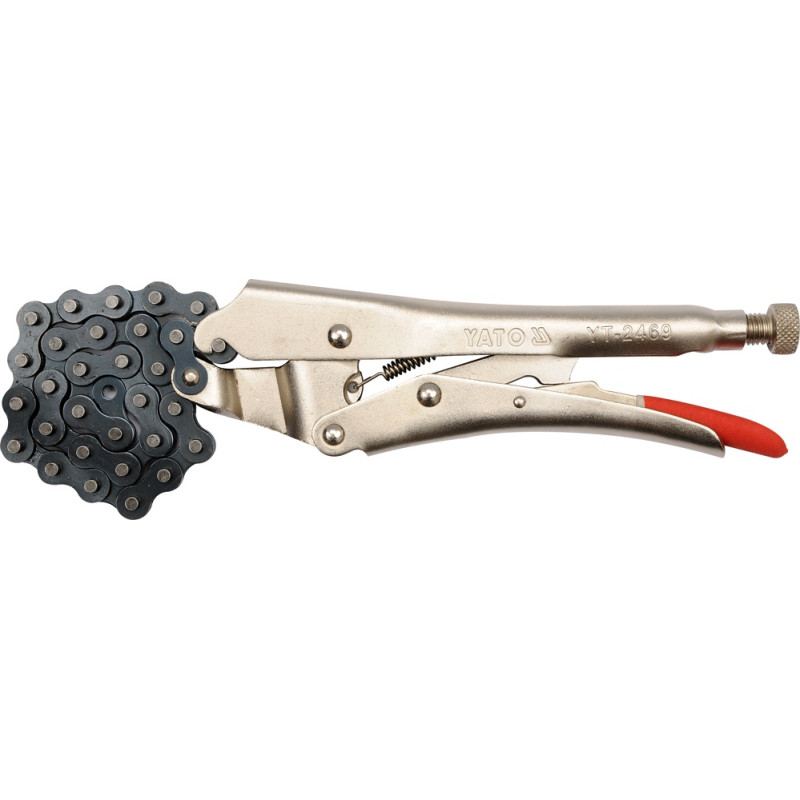 Szczypce zaciskowe z łańcuchem, 250 mm - Yato Szczypce zaciskowe z łańcuchem, 250 mm - Yato