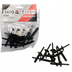 Nity plastikowe 6.3x25.2 mm 10 sztuk Yato YT-35980