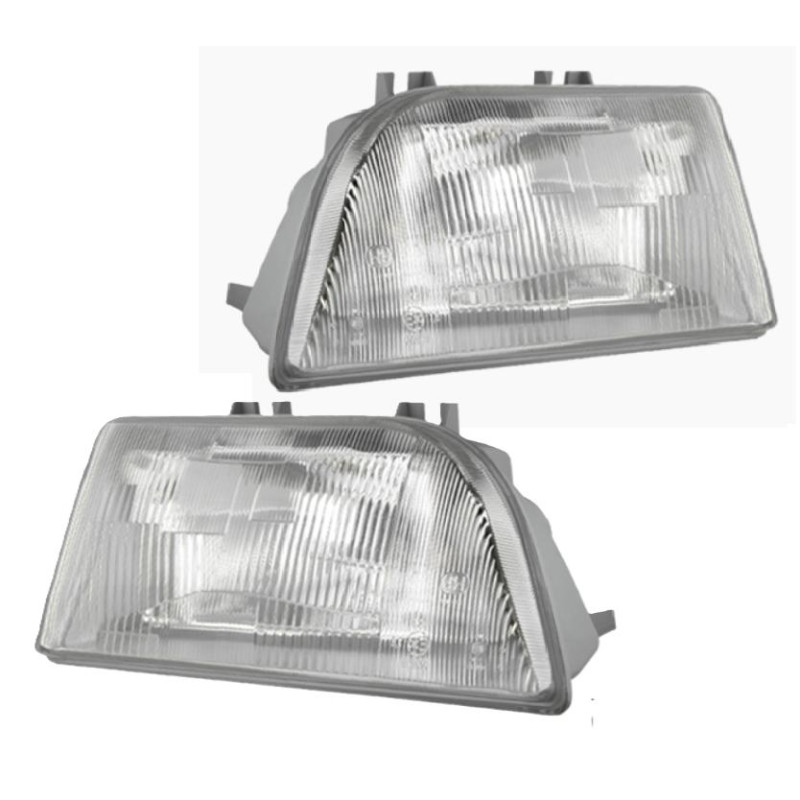 Reflektor lampa prawy + lewy H4 Polonez Caro Atu Plus korektor ręczny 0295.46670 0295.46680