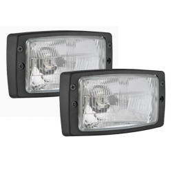 2x Reflektor przedni H4 184x102mm Zetor Case IH CF 60 70 80 Wesem RE.17178