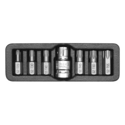 Końcówki wkrętakowe TORX zestaw 7 szt Yato