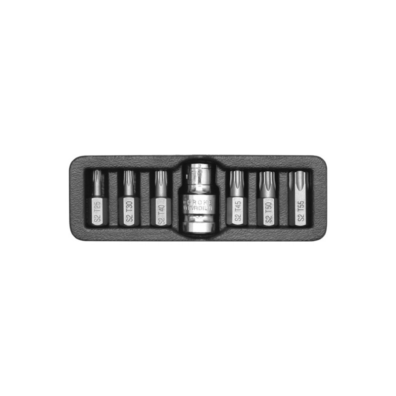 Końcówki wkrętakowe TORX zestaw 7 szt Yato Końcówki wkrętakowe TORX zestaw 7 szt Yato