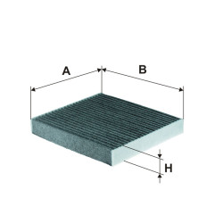 Filtr kabinowy Toyota Yaris II III RAV4 Prius LandCruiser Hilux K1210A