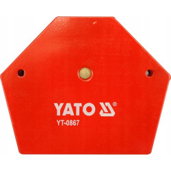Spawalniczy kątownik magnetyczny 111x136x24 mm YT-0867
