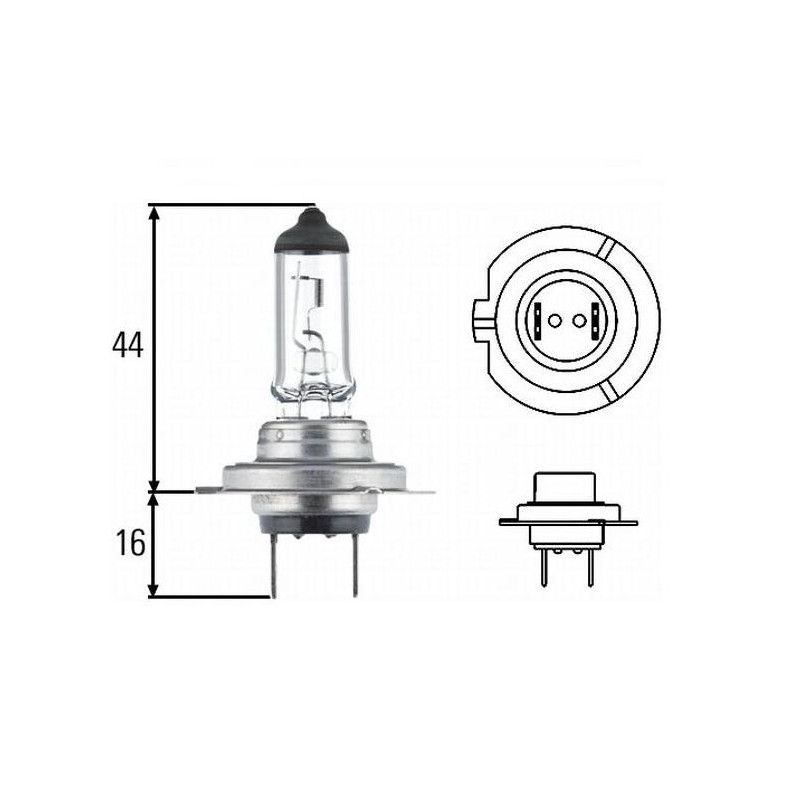 Żarówka halogenowa H7 24V 70W HELLA Żarówka halogenowa H7 24V 70W HELLA